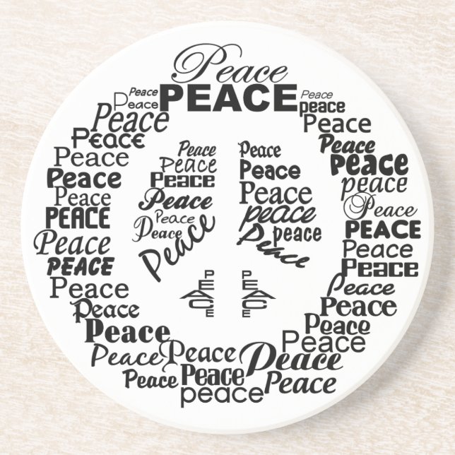 Peace Untersetzer (Vorne)