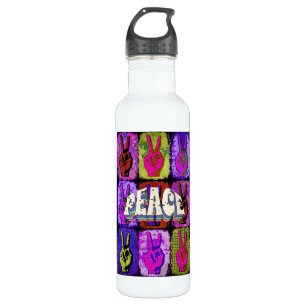 Peace Water Flasche Edelstahlflasche