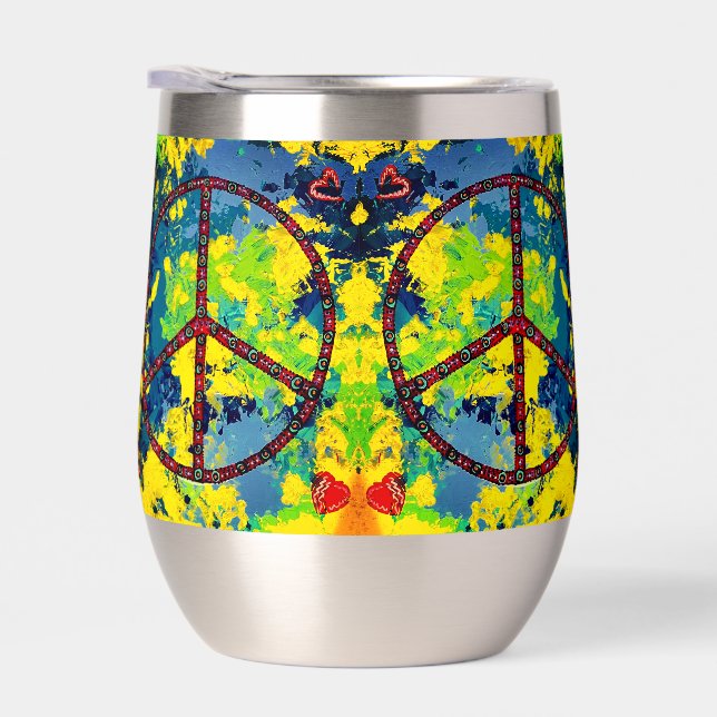 Peace Wine Tumbler (Rechts)