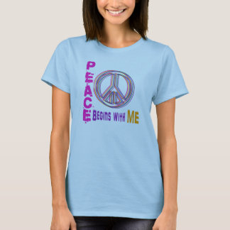 PeaceBeginsWithMe T-Shirt