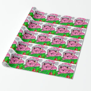 PeaceCat Feiertag Giftwrap Papier Geschenkpapier