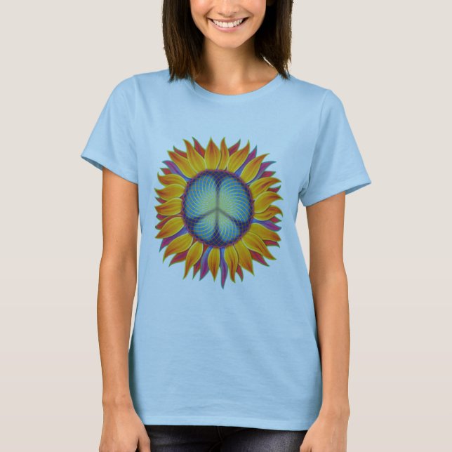 peaceflower T-Shirt (Vorderseite)