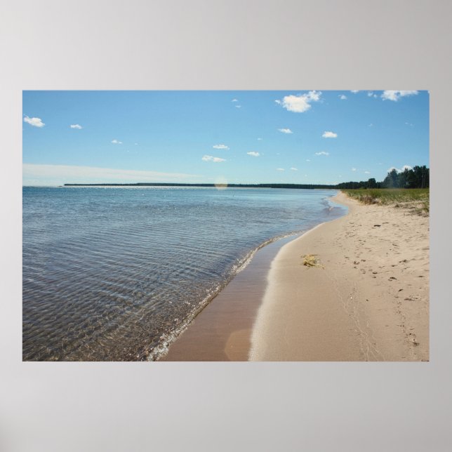 Peaceful at Big Traverse Poster (Vorne)