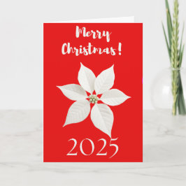Peaceful Christmas Wishes Greeting Card Feiertagskarte