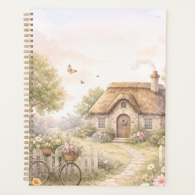 Peaceful Cottage Life Planner Planer (Vorderseite)