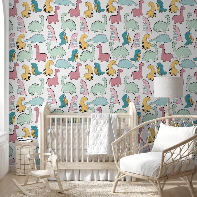 Peaceful Dinosaur Sea Tapete (Kinder)