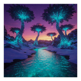 Peaceful Night Poster