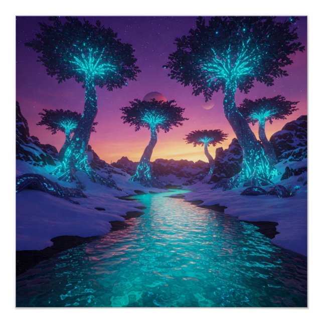 Peaceful Night  Poster (Vorderseite)