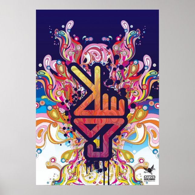 PeaceHand Poster (Vorne)