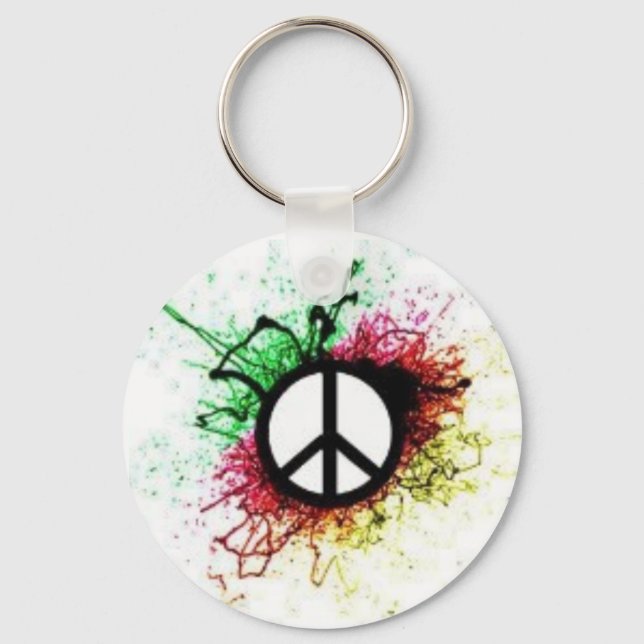PeaceKeychain Schlüsselanhänger (Vorderseite)