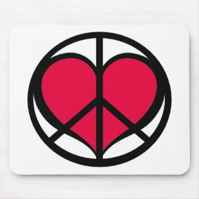PeaceLove Mousepad (Vorne)