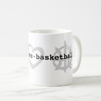 PeaceLoveBasketball Tasse