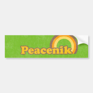 Peacenik Autoaufkleber