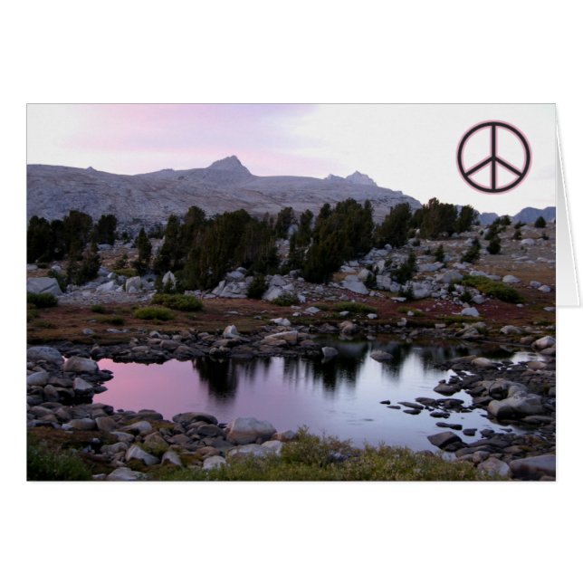 Peacenik-Karte (Vorderseite (Horizontal))