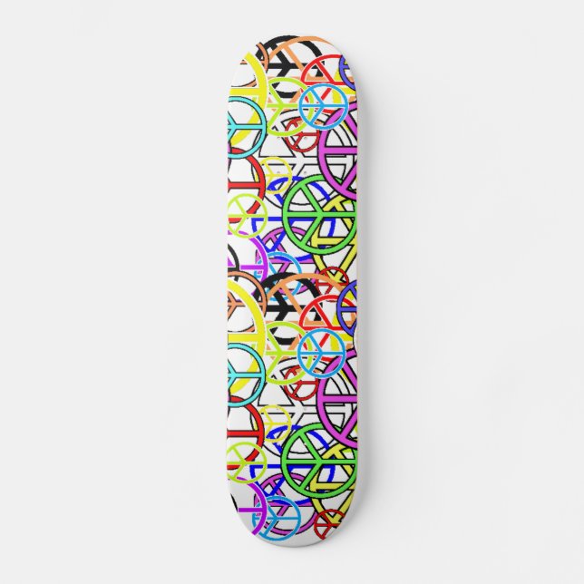 peacesigns skateboard (Vorderseite)