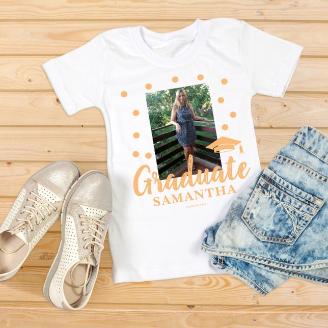 Peach Abschluss T-Shirt (Von Creator hochgeladen)