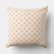 Peach and light Peach Punkt Muster