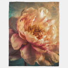 Peach Beauty Fleecedecke