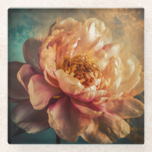 Peach Beauty Glasuntersetzer