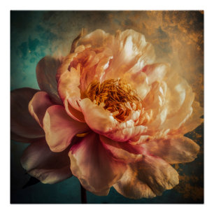 Peach Beauty Poster