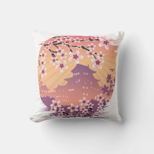 Peach Blossom Kissen