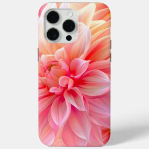 Peach Blush Dahlia Blossom Case-Mate iPhone Hülle