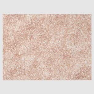 Peach Blush Gold Glitzer    Seidenpapier