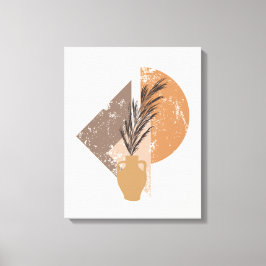 Peach Boho Canvas Print Leinwanddruck