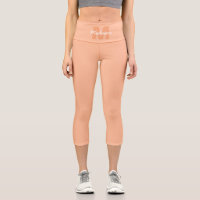 Peach color of 2024 with custom Monogram name