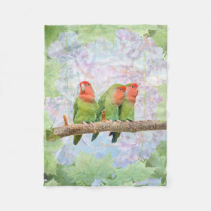 Peach Delight Fleece Blanket