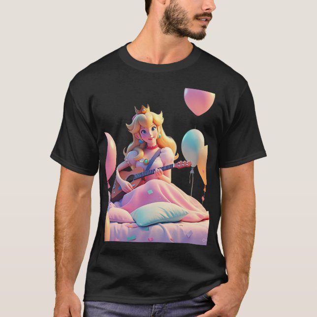 Peach Dreams - Clairo Inspiriert Lofi Album T-Shir T-Shirt (Vorderseite)