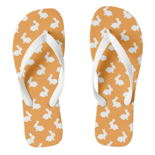 Peach farbige Rabbit Flip Flops