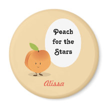 Peach for Stars | Magnet