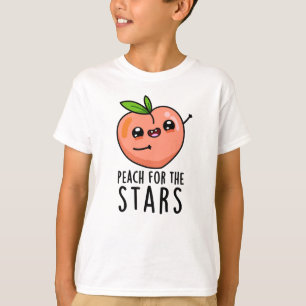 Peach for the Stars Funny Fruit Pub T-Shirt