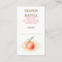 Peach Fruit Baby Dusche Windel Raffel