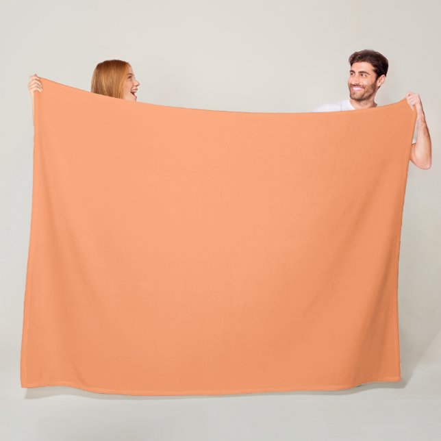 Peach Fruit Fleecedecke (Beispiel)