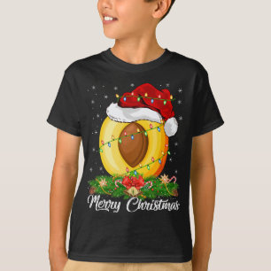 Peach Fruit Lover Matching Weihnachtsmannmütze Pea T-Shirt