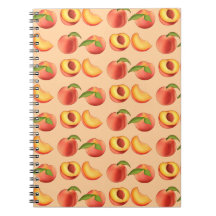 Peach Fruit Muster