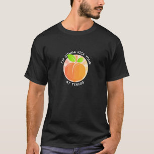 Peach Fruit Print Apricot Peachy Kick bei der T-Shirt