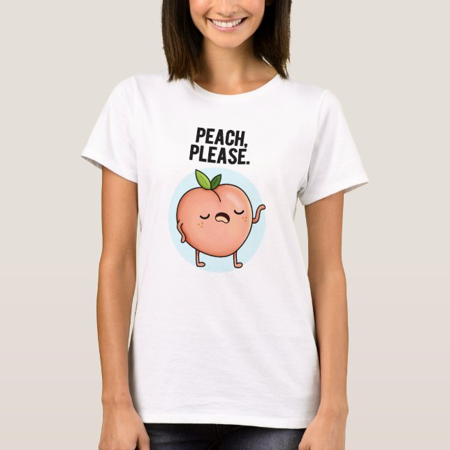 Peach Funny Fruit Pub T-Shirt (Vorderseite)