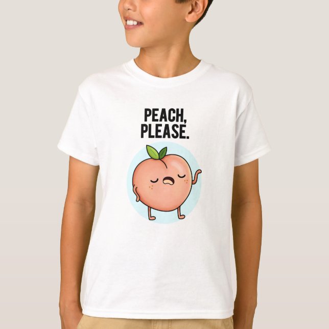 Peach Funny Fruit Pub T-Shirt (Vorderseite)