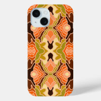 Peach Fuzz Boho Shabby Chic Geometrie Abstrakte Ku