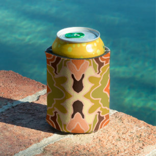 Peach Fuzz Boho Shabby Chic Geometrie Abstrakte Ku Dosenkühler