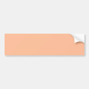 Peach Fuzz Solid Color Autoaufkleber