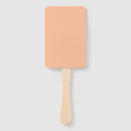 Peach Fuzz Solid Color Fächer