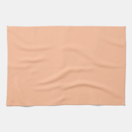 Peach Fuzz Solid Color Geschirrtuch