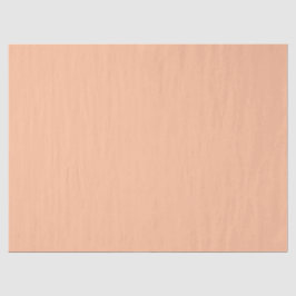 Peach Fuzz Solid Color Seidenpapier