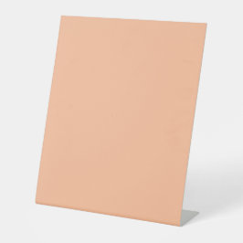 Peach Fuzz Solid Color Sockelschild