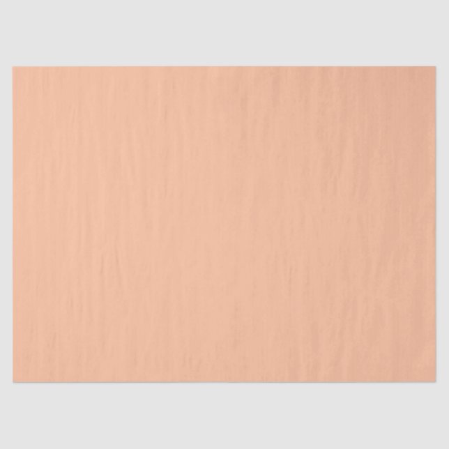 Peach Fuzz Tissue Paper Seidenpapier (Vorderseite)