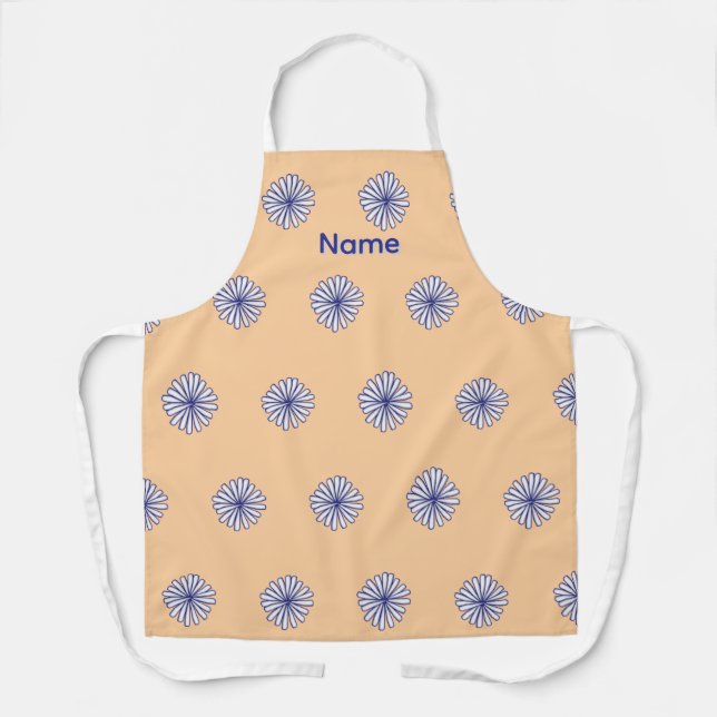 Peach Gift personalisieren Schürze (Vorderseite)